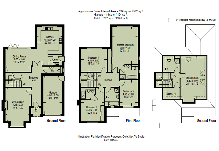 Old Pastures - Plot 1 Floor Plan